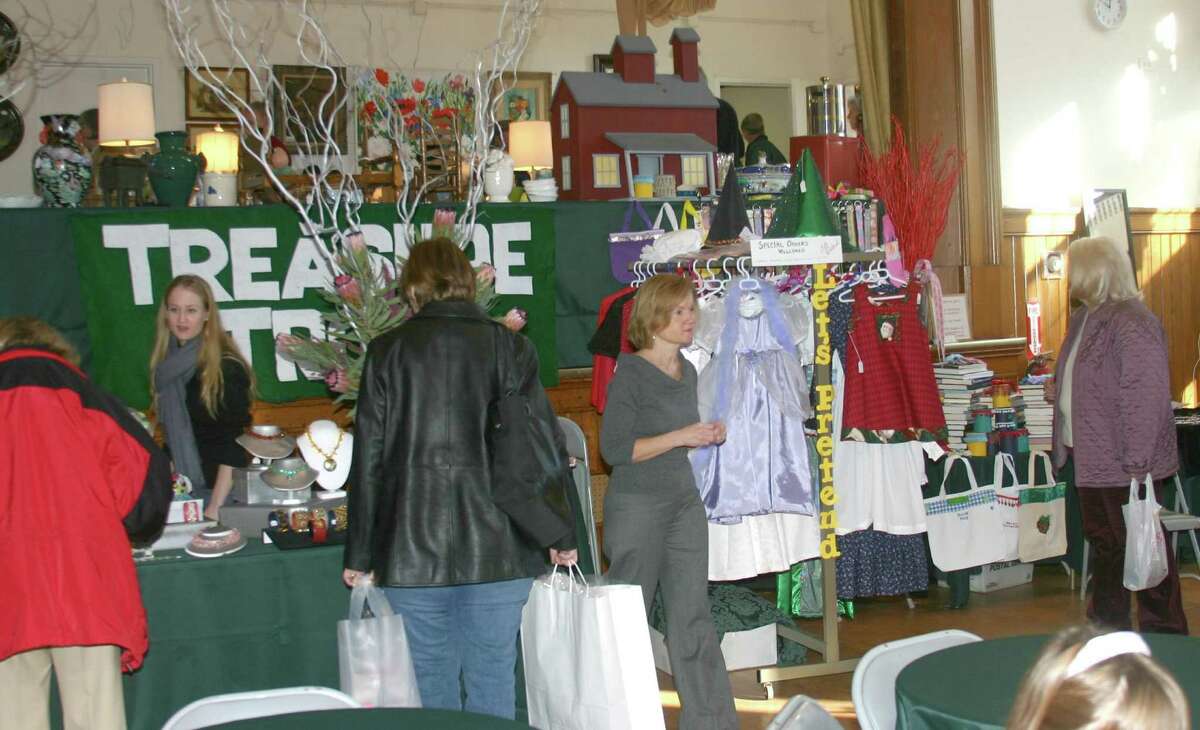 "Christmas on Round Hill," a traditional holiday fair, will take place on Dec. 3 from 10 a.m. to 4 p.m.at the Round Hill Community House in Greenwich. Pictured here is a fair from a previous year.