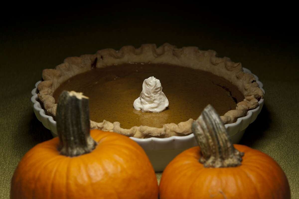 Pumpkin Pie. Photographed Tuesday, Nov. 9, 2010, in the Chronicle studio in Houston. ( Nick de la Torre / Houston Chronicle )