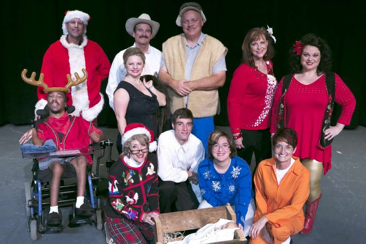 Adam O'Connor, bottom left, is pictured as a part of Stage Right's "Christmas Belles" cast in December 2015. O'Connor passed away last week and his memorial service is Monday, Nov. 21, at 10 a.m. at Sacred Heart Catholic Church.