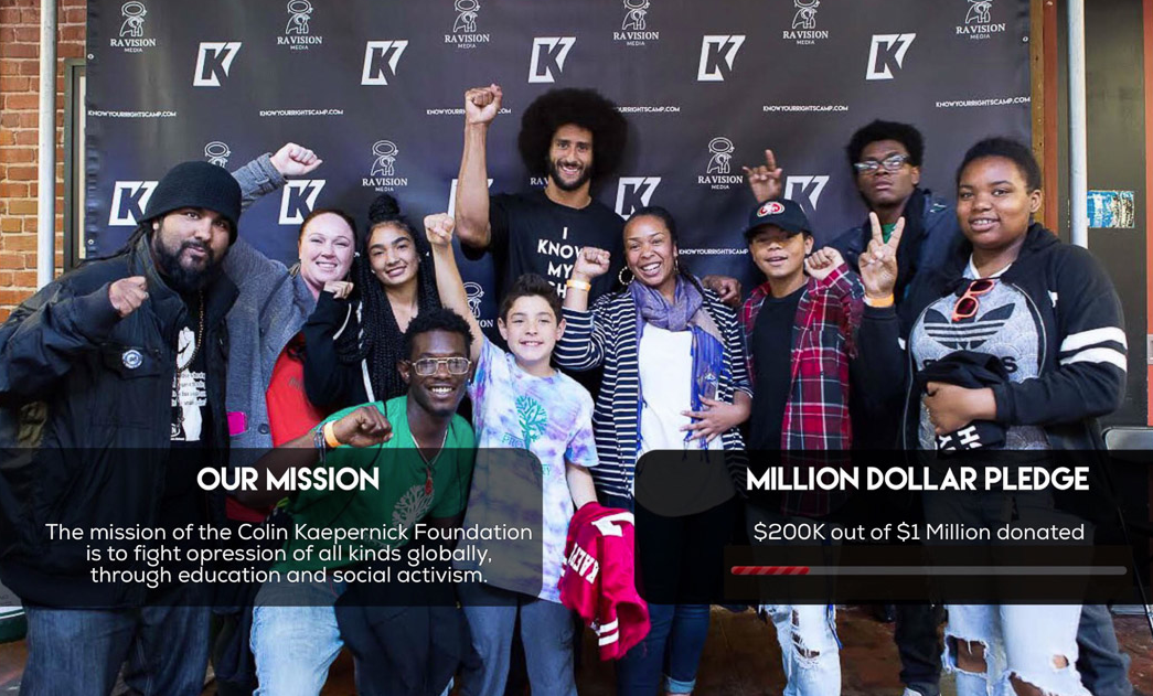 Colin Kaepernick Donated His Sneaker Collection in Epic Show Of Kindness to  Help the Homeless