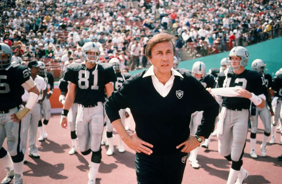 Jim Plunkett and Coach Tom Flores. The First Latin Coach in the NFL and the  First Latin QB in the NFL. They wo…