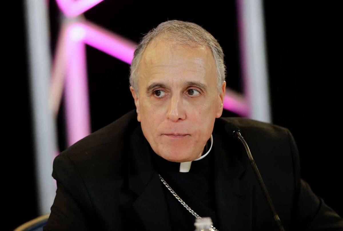 Cardinal Daniel DiNardo of the Archdiocese of Galveston-Houston, the newly-elected president of the United States Conference of Catholic Bishops, speaks at a news conference at the USCCB's annual fall meeting in Baltimore on Nov. 15, 2016. (AP Photo/Patrick Semansky)