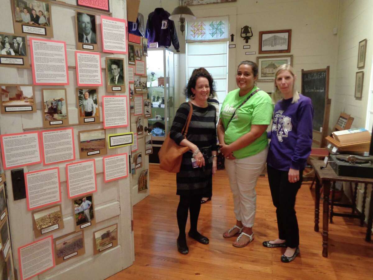 Leanne Strickland,Â  Jennifer Narvaez and Abbie McDonald were among a group from the Dayton ISD AdministratorsÂ Academy who visited the Old School and Colbert/Rosenwald museums on Nov. 16.