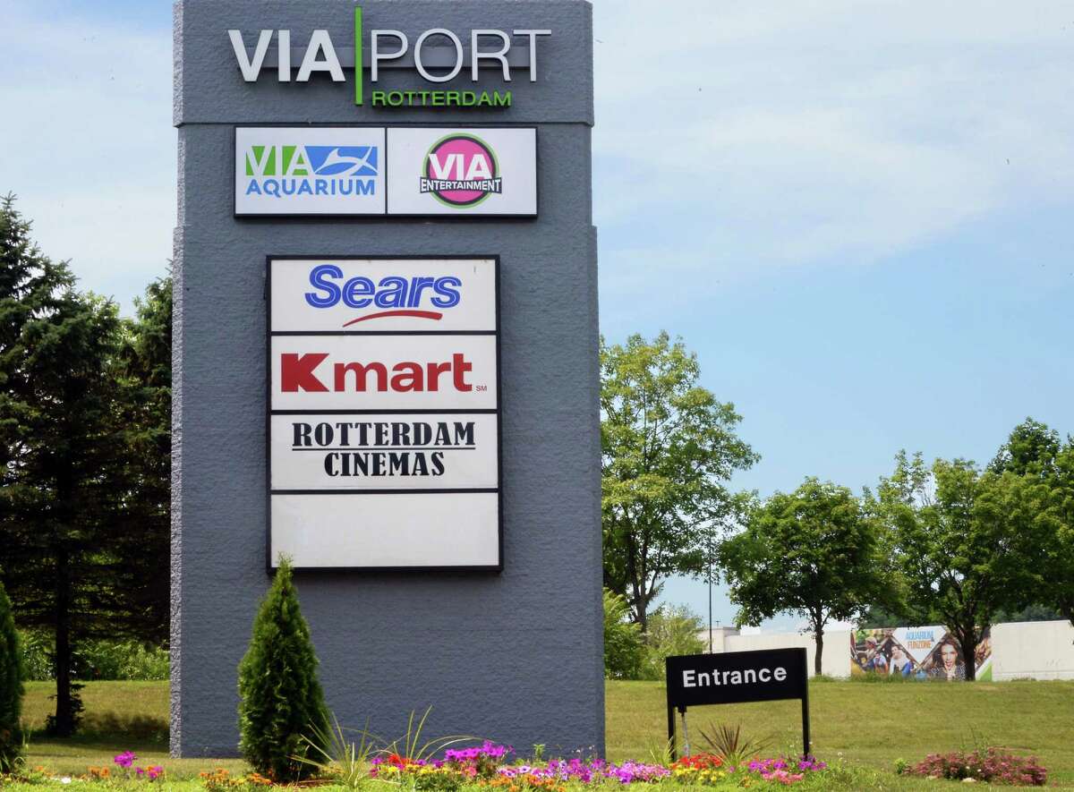 Entrance to Via Port Rotterdam, formerly the Rotterdam Square Mall Tuesday July 12, 2016 in Rotterdam,NY. (Times Union)