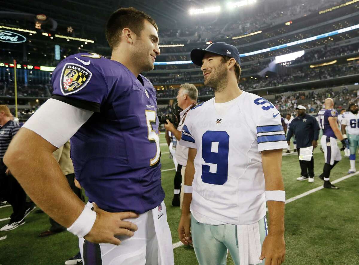 NFL: Cowboys face Flacco's Ravens with Prescott, new backup Romo