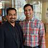 Velan Ventures CEO Karthik Bala, left, and President Guha Bala stand in the conference room at Velan Ventures on Friday, Nov. 18, 2016 in Troy, N.Y. (Lori Van Buren / Times Union)