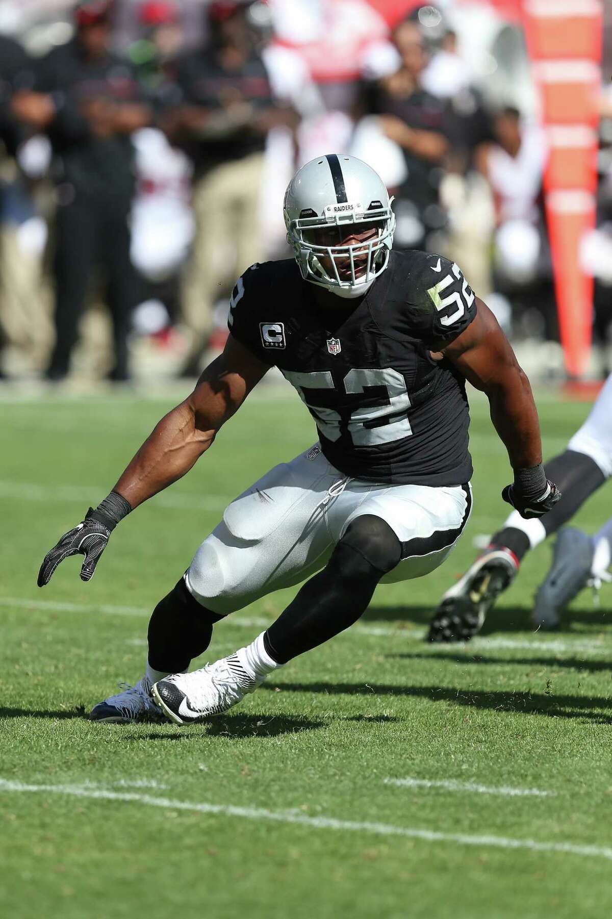 Raiders' Khalil Mack voted Sporting News Defensive Player of the