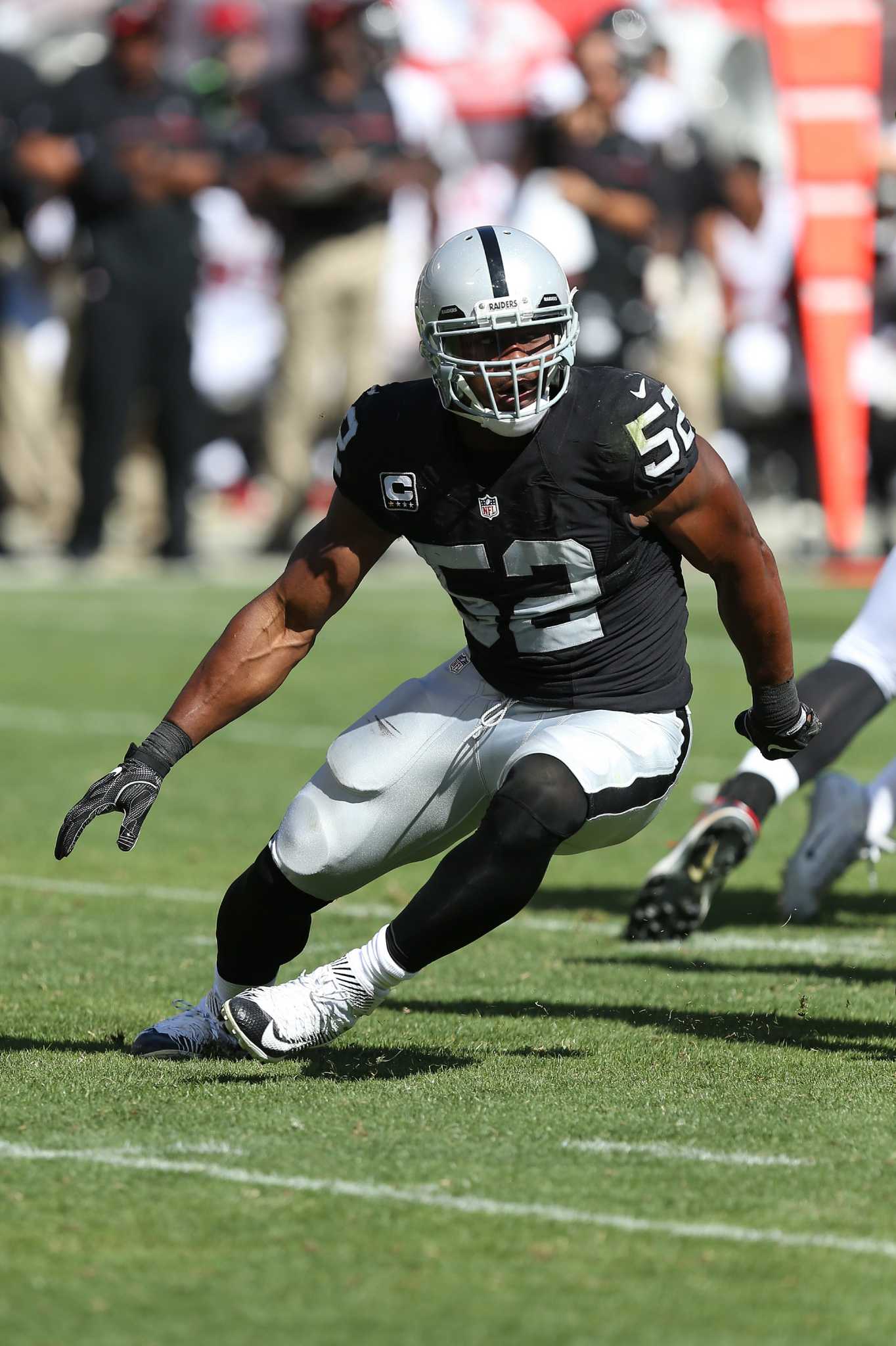 Raiders' Khalil Mack, Texans' Jadeveon Clowney cause havoc as pass rushers