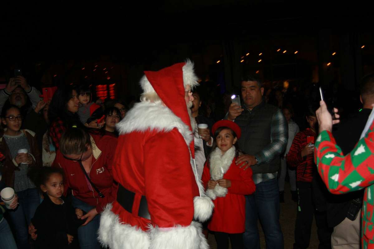 Santa makes early Christmas visit to San Antonio's JW Marriott Saturday