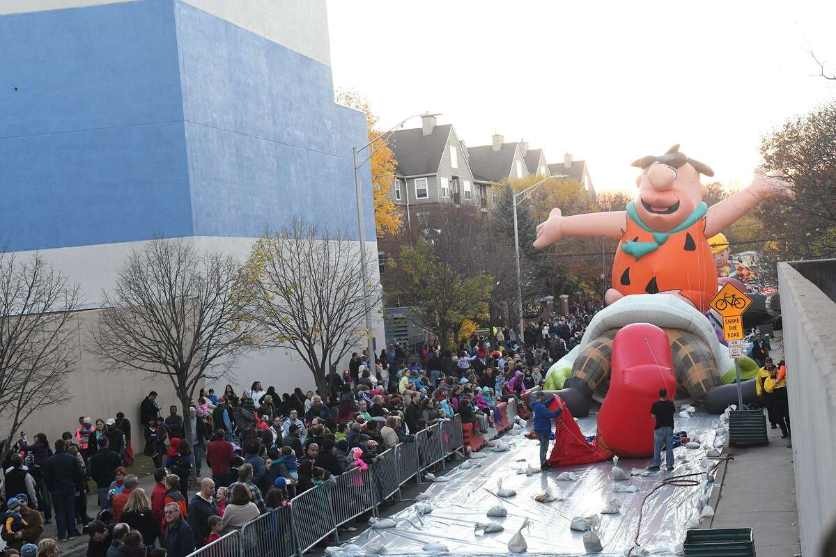 All pumped up Stamford parade inflation party features balloons