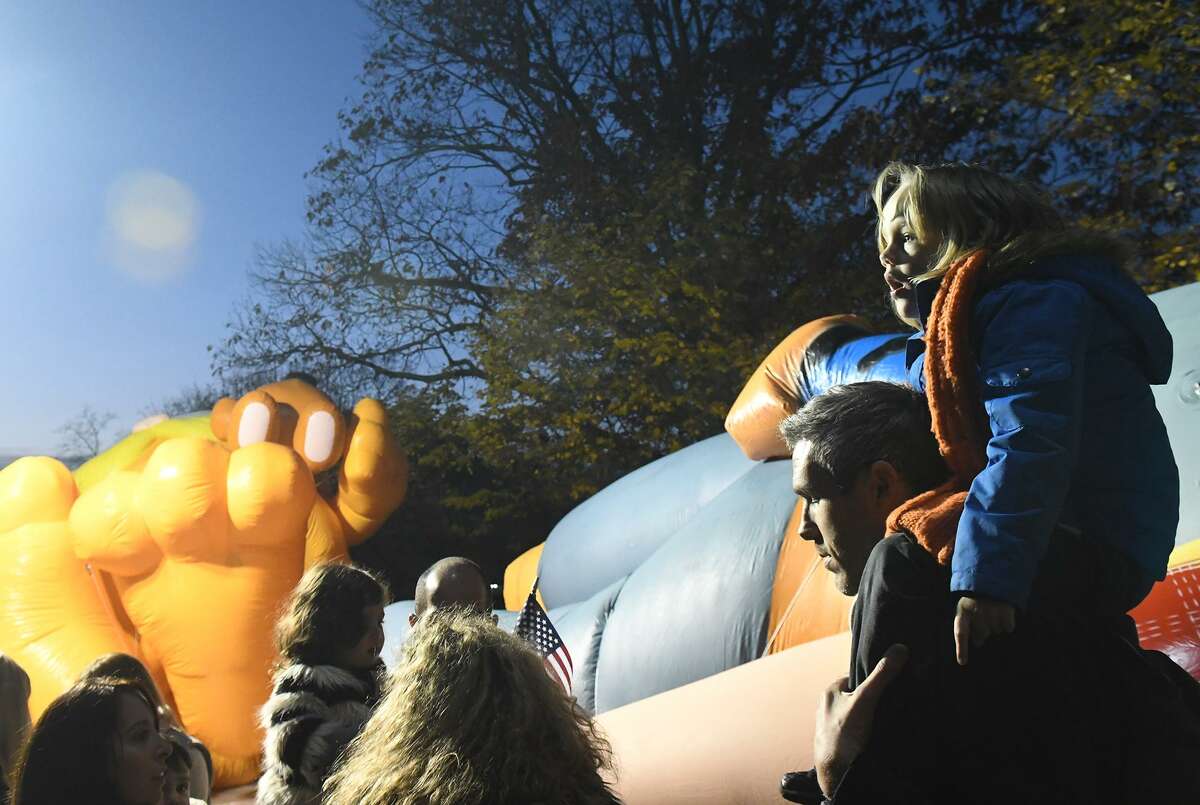 All pumped up Stamford parade inflation party features balloons