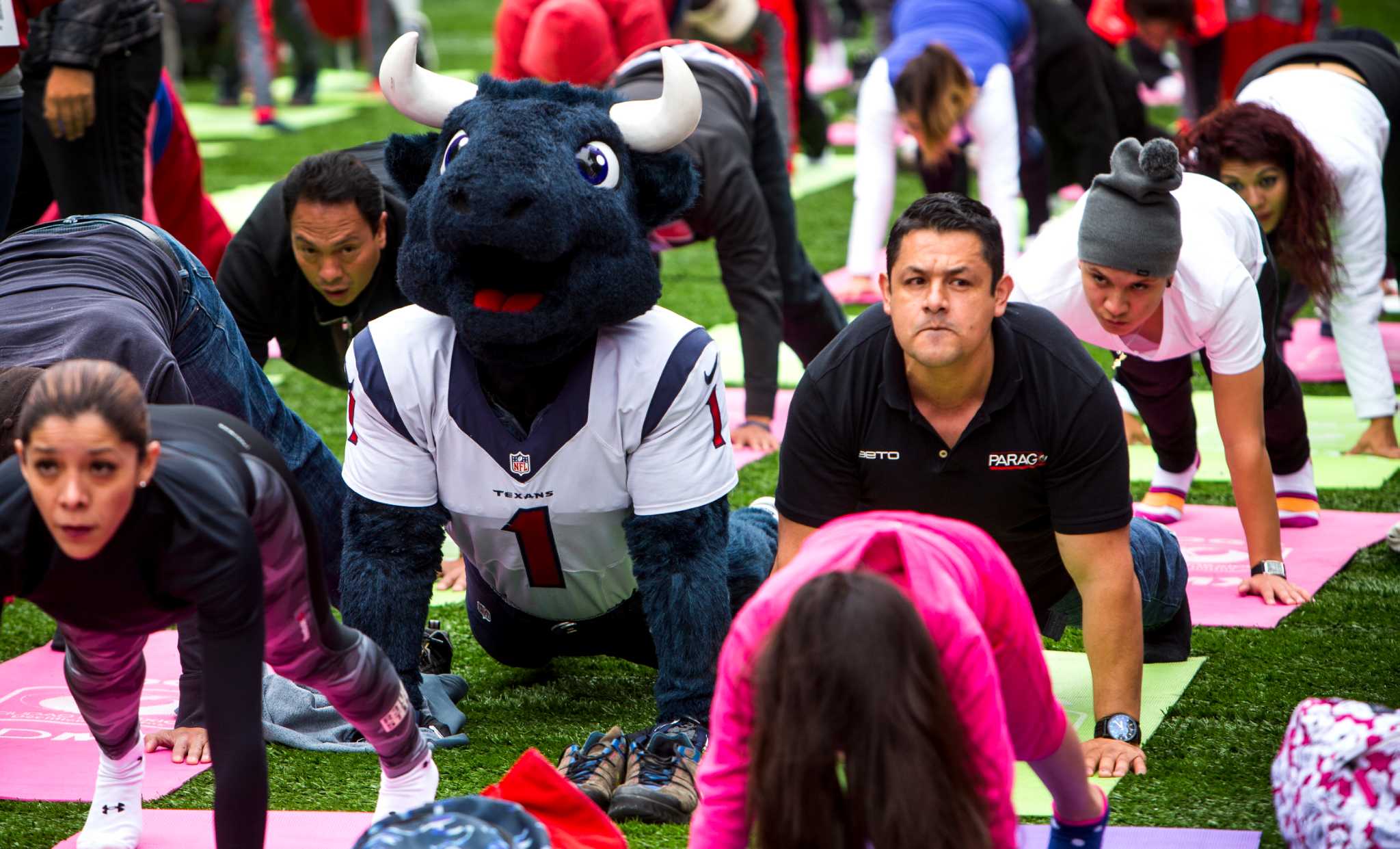 Houston Texans fans in Mexico City