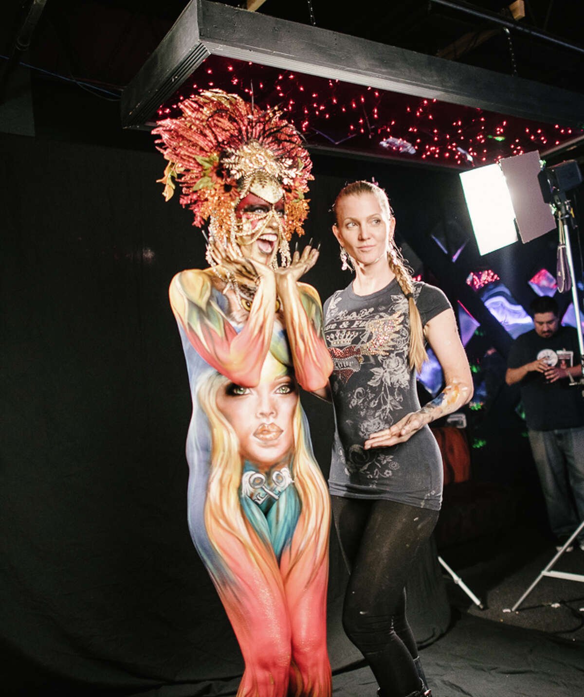 9th Annual Texas Body Paint Competition Brought Life To Art In S A