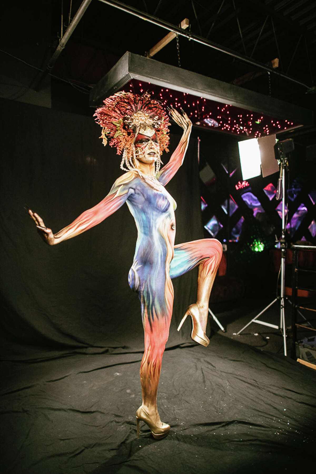 Things got surreal at the Beyond the Canvas body painting event Saturday, Nov. 19, 2016, at Club Rio where 30 artists competed for cash prizes and awards.