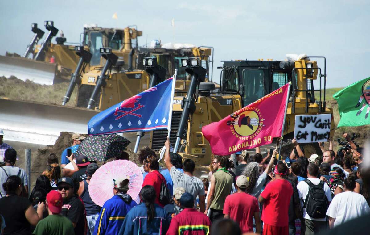 Pipeline protests put Kelcy Warren in the spotlight and bull's-eye