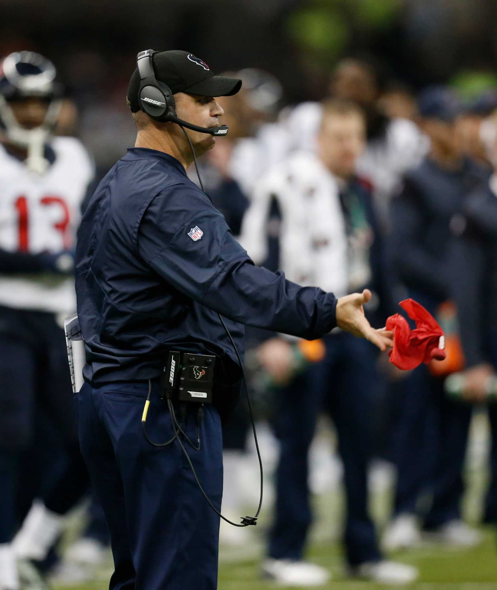 Texans Coaches Working On Thanksgiving