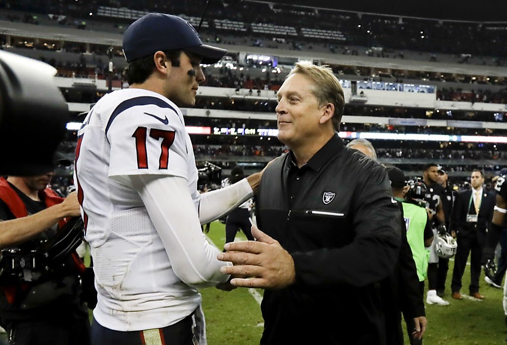 Raiders beat Texans 27-20 in Mexico City