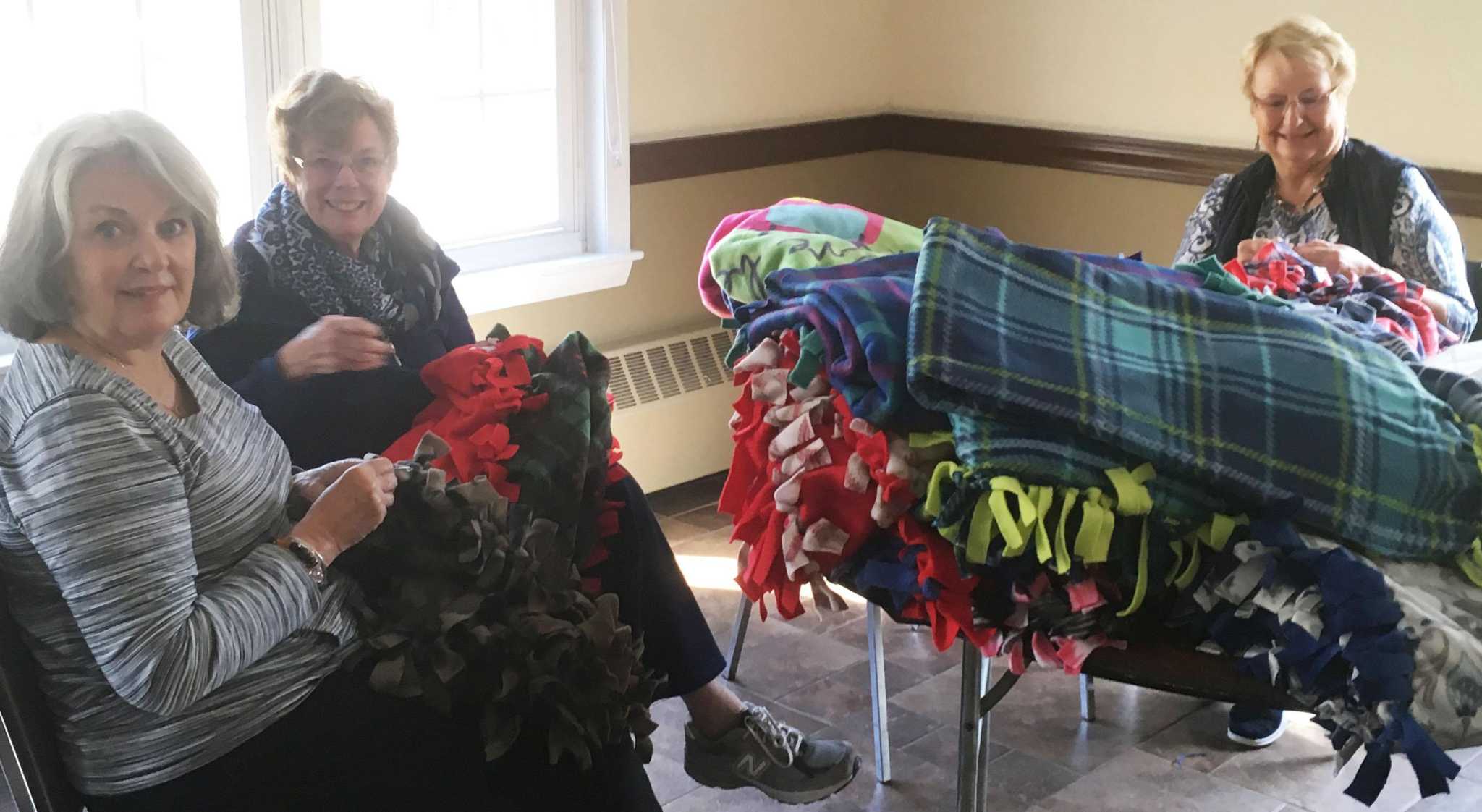 Blanket donation New Milford Spectrum