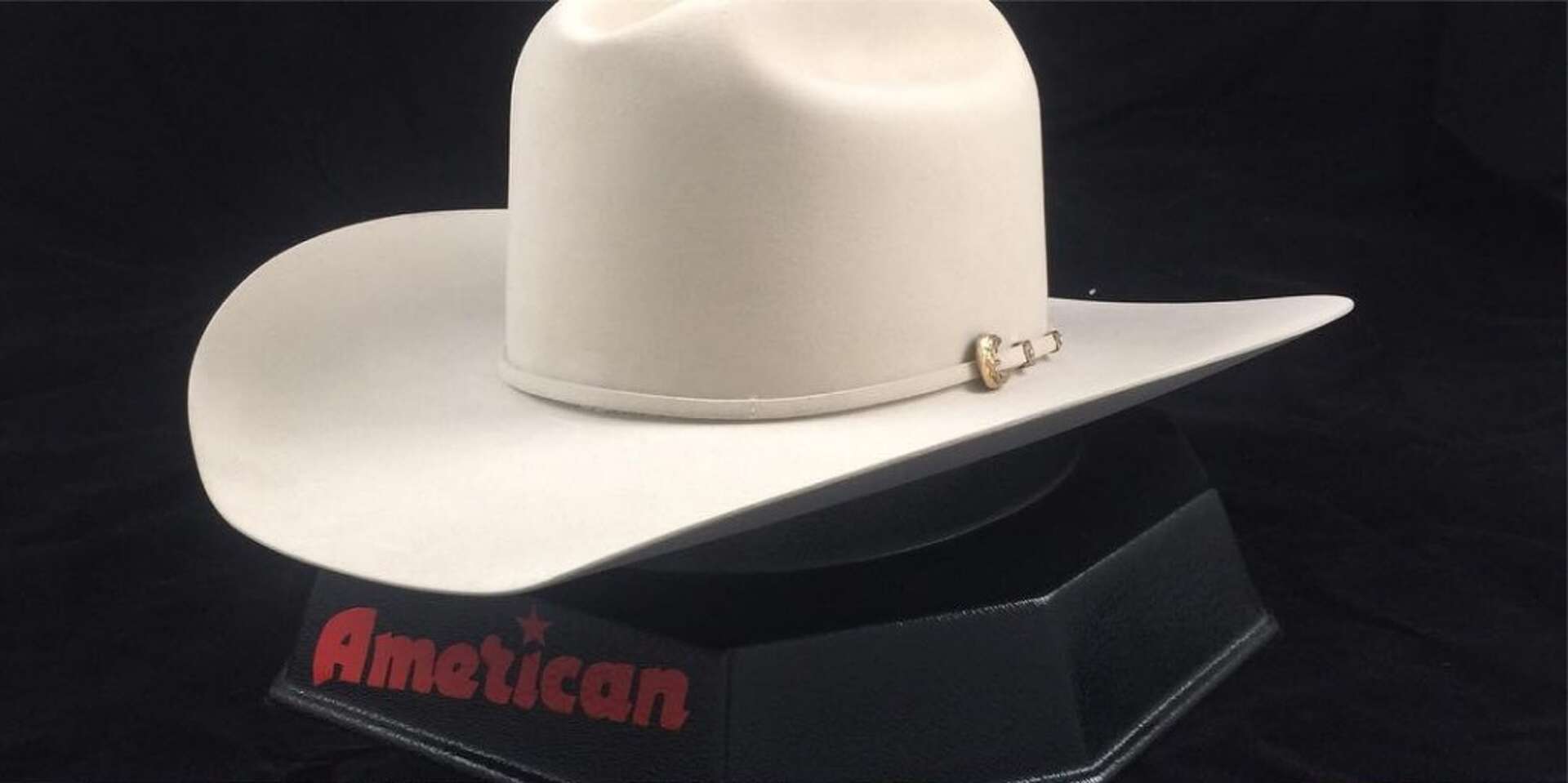 Donald Trump getting custom cowboy hat from Texas American Hat Company