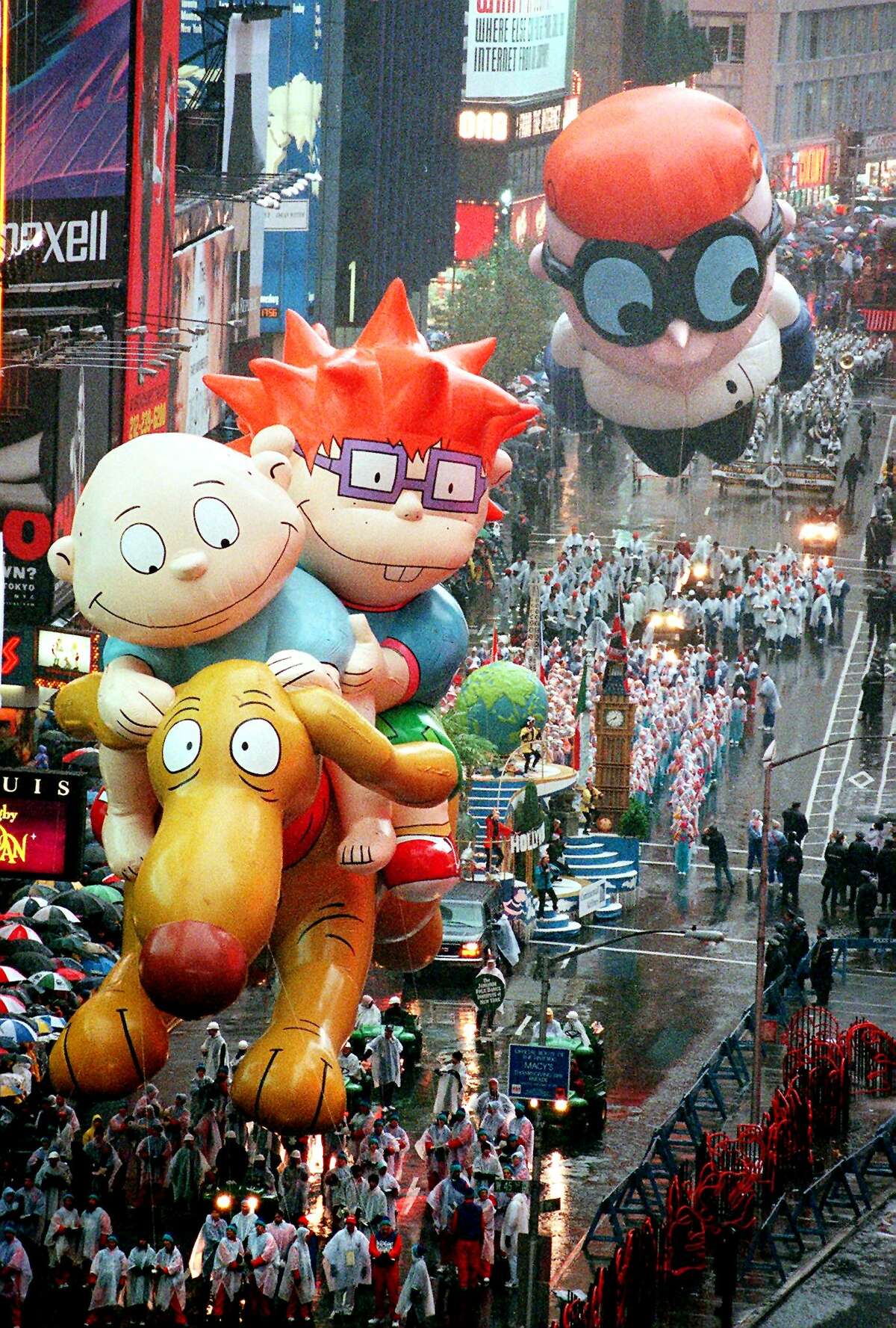 A look back at Macy's Thanksgiving Day Parade balloons through the ages