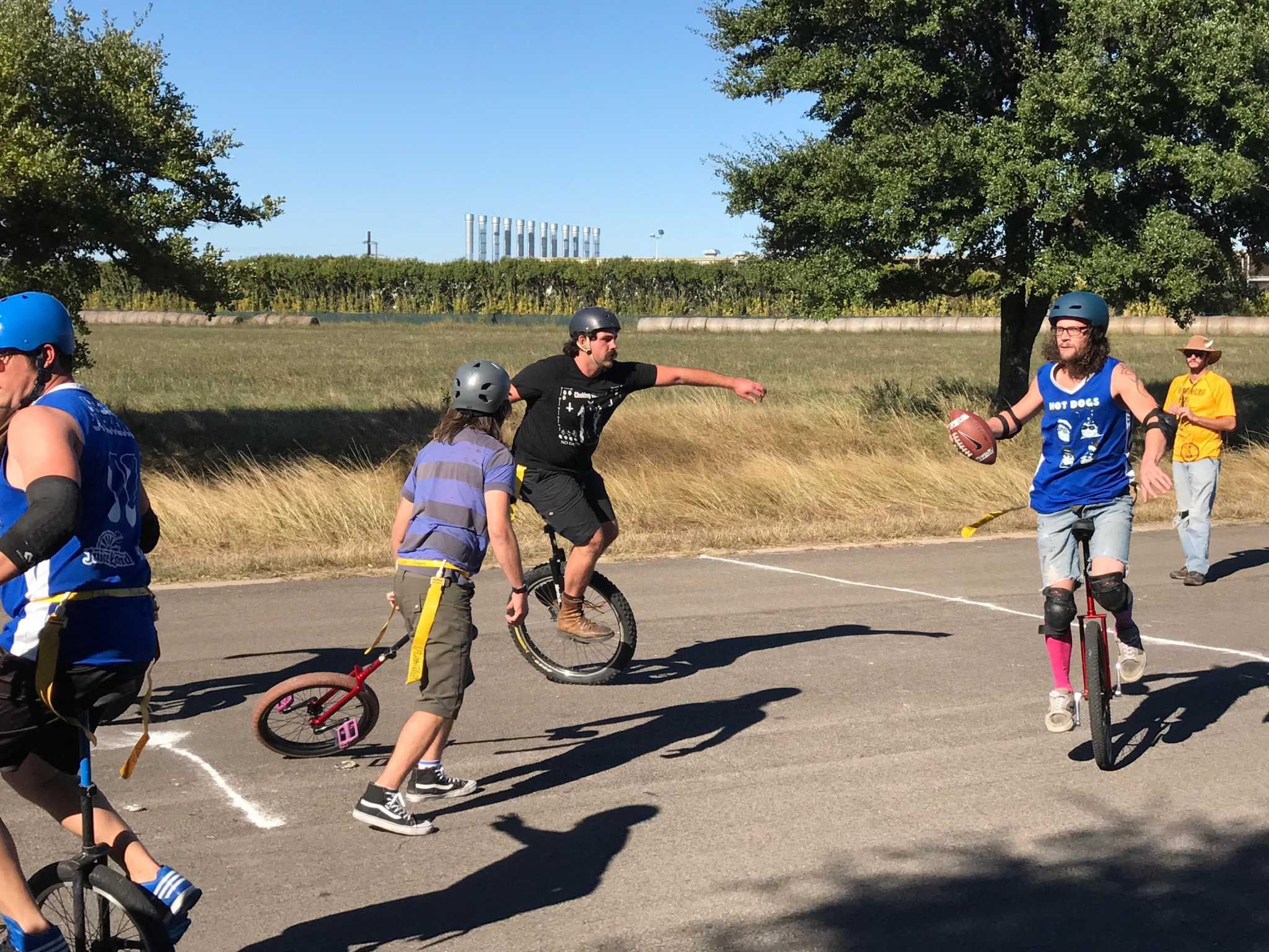 Unicycle Football League keeps rolling in San Marcos