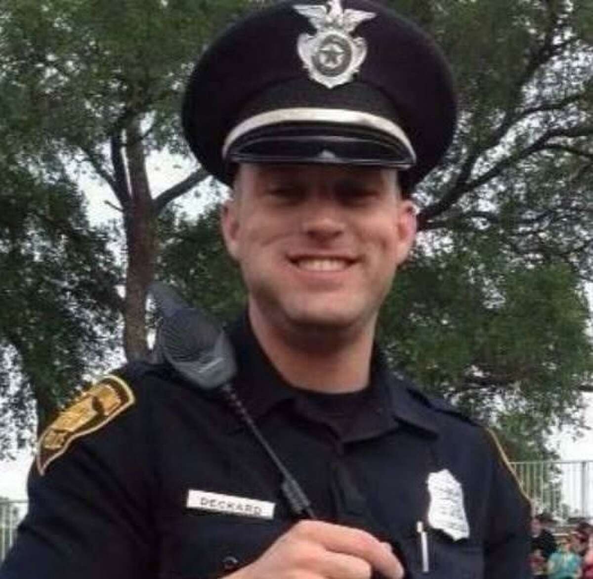 San Antonio Police Officer Bobby Deckard died Dec. 20, 2013, from wounds he suffered after being shot in the head Dec. 8 while pursuing armed robbery suspects.