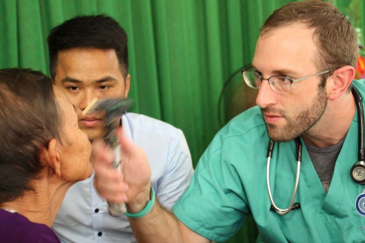 Dr. Jordan Abel, clinical director of Global Health Reach, in Ha Giang, Vietnam, in September. GHR provides ongoing medical care to underserved communities in Guatemala and Vietnam.