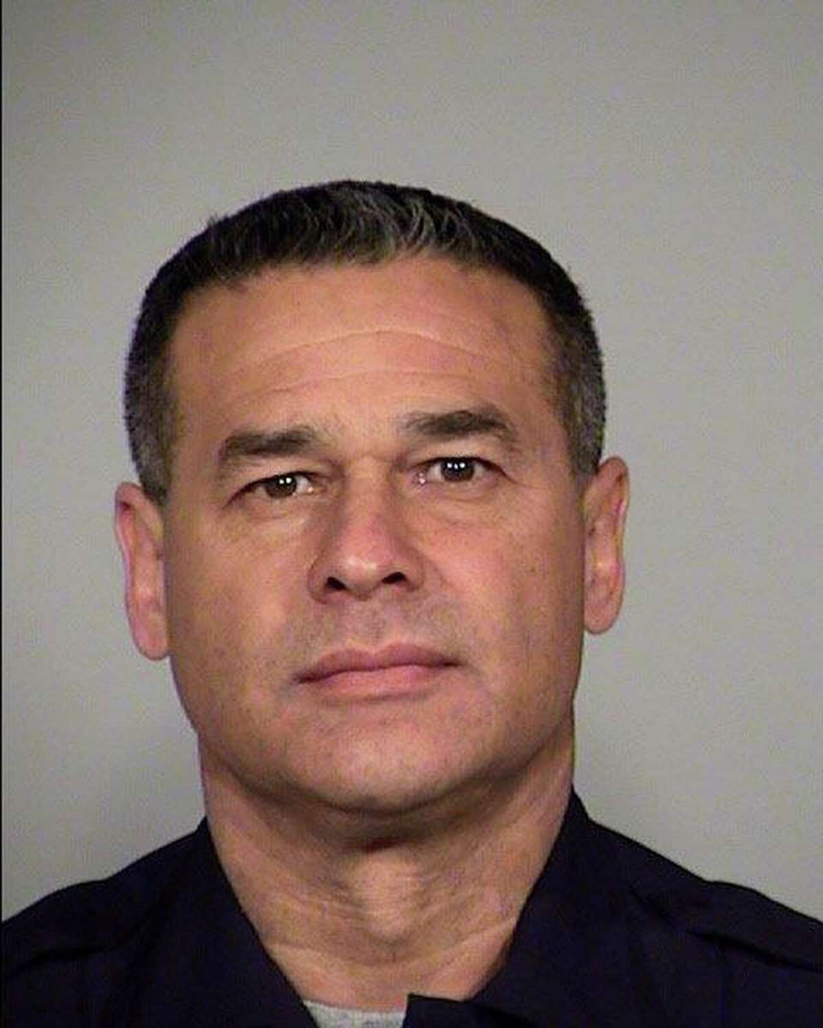 Det. Benjamin Marconi, Badge #2382, is seen in an undated San Antonio police department photo released Sunday, Nov. 20, 2016. Marconi, a 20 year veteran of SAPD, was killed Sunday after being shot in the head while making a traffic stop.