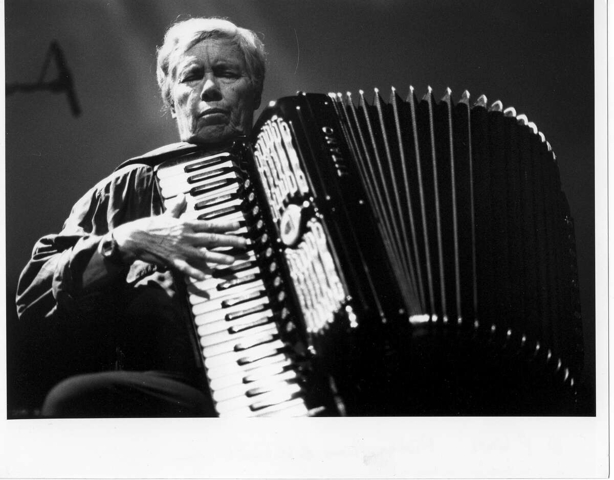 Houston native and musician Pauline Oliveros.