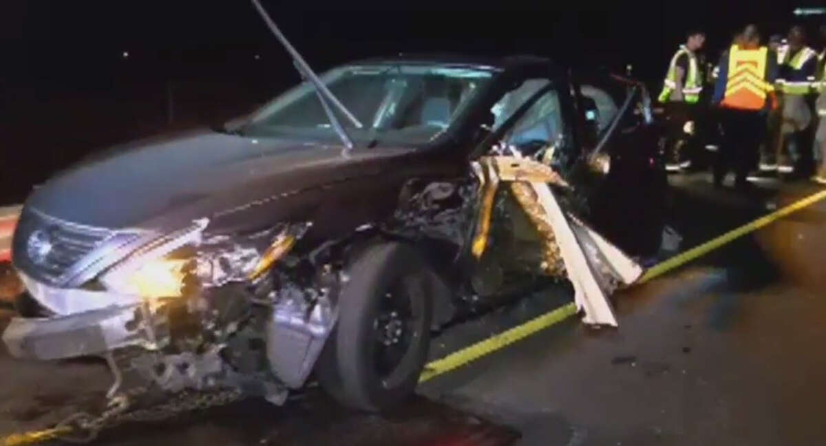 Infant ejected from car in crash later found in storm drain with just a scratch on her head