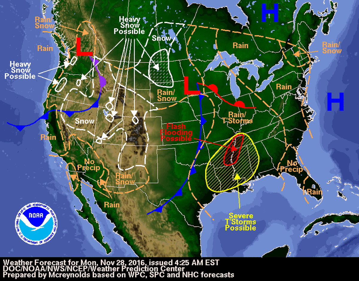 'Hurricane Bubba' swoops through today; 45 mph wind gusts predicted