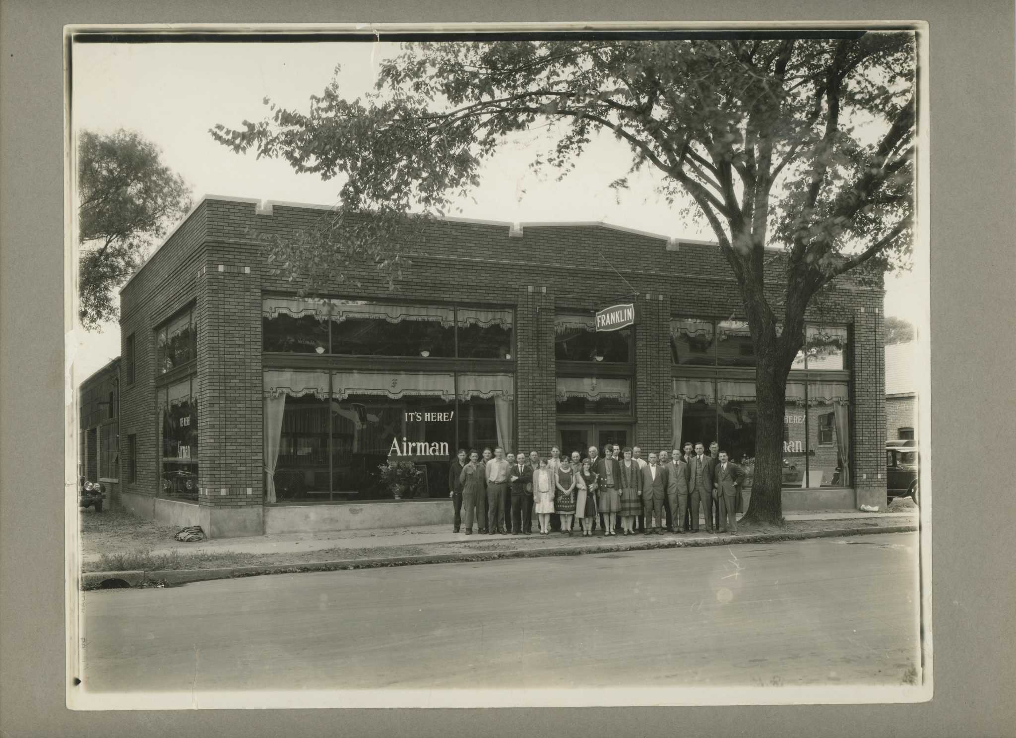 Then & Now FranklinKlett car dealership