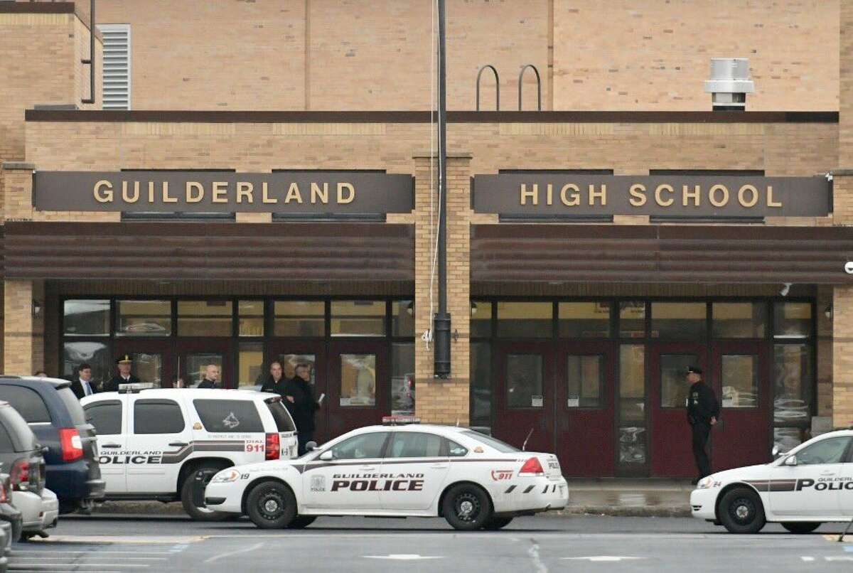 Checkpoints at Guilderland High School after bomb threat