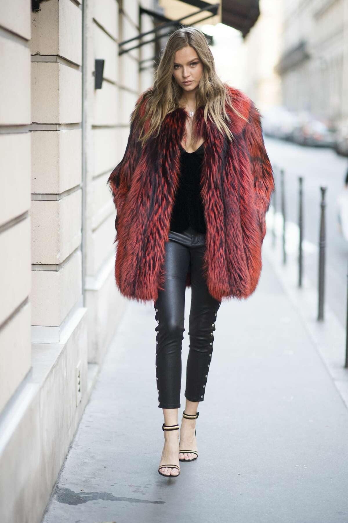 Fur coat shop victoria secret