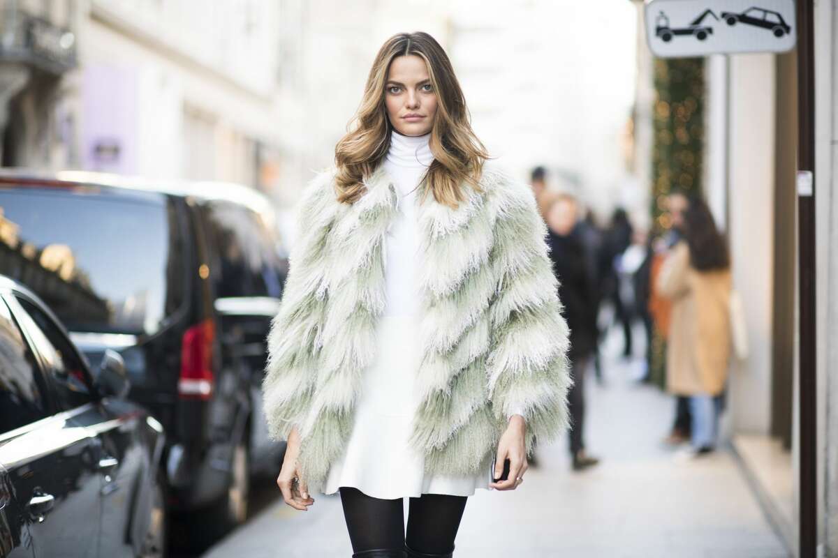 Faux fur sale coat victoria secret