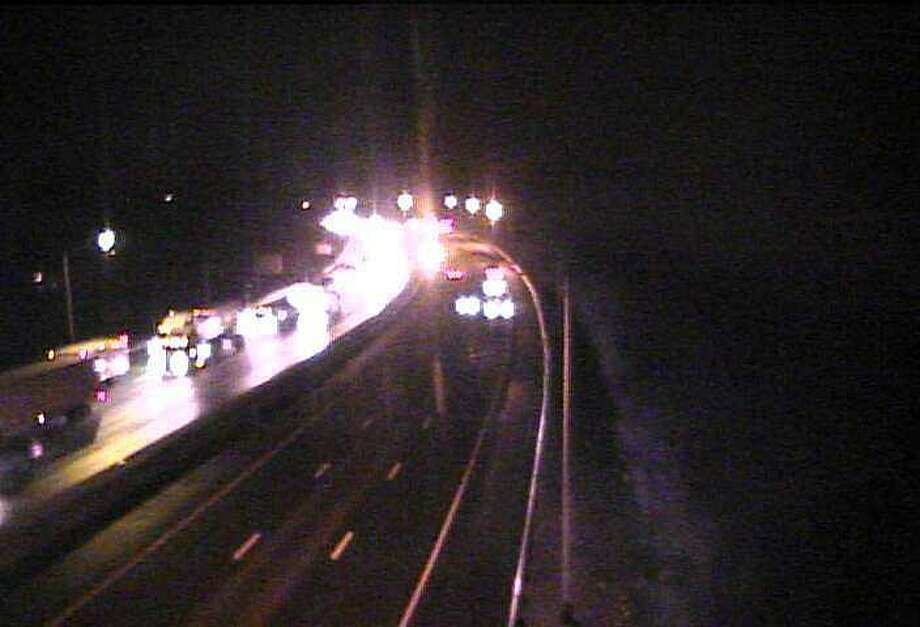 Two arrested, one sought after I95 crash involving Milford police SUV