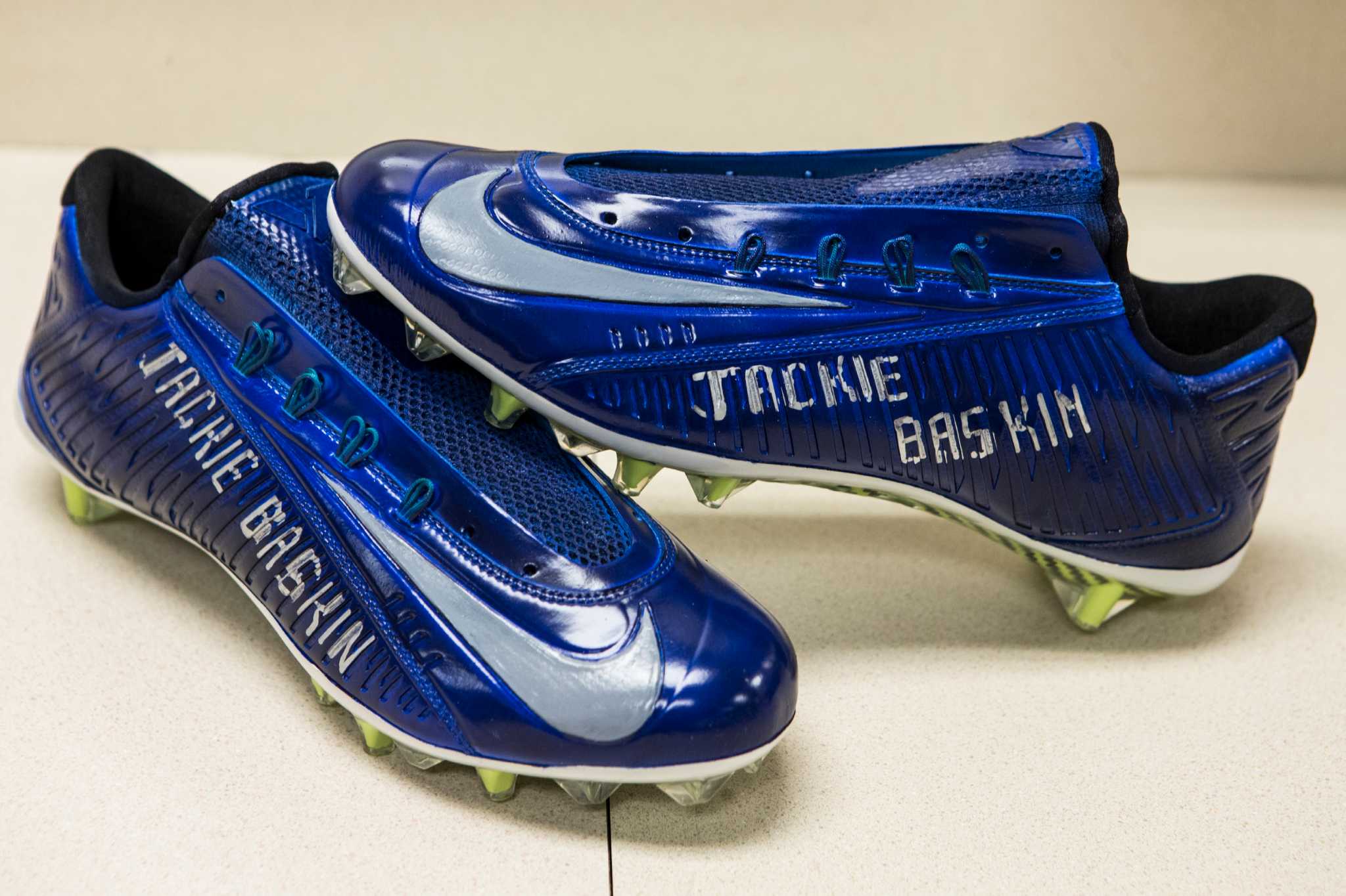 Texans show off specialty cleats for My Cause, My Cleats