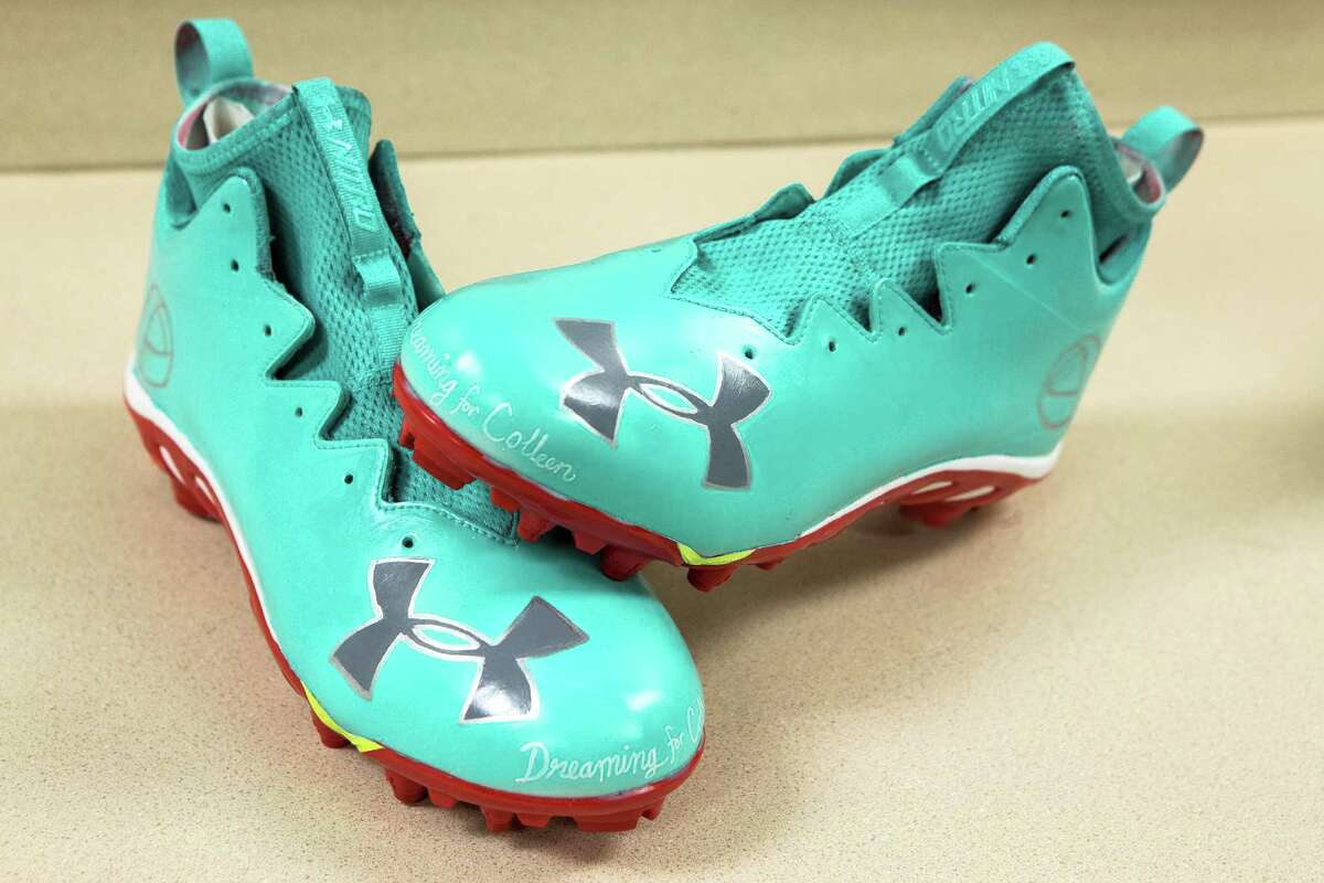 Texans show off specialty cleats for My Cause, My Cleats