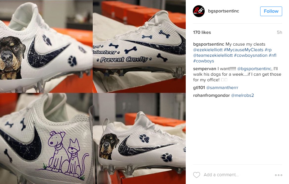 Drew Brees' Cleats from My Cause, My Cleats Up for Auction