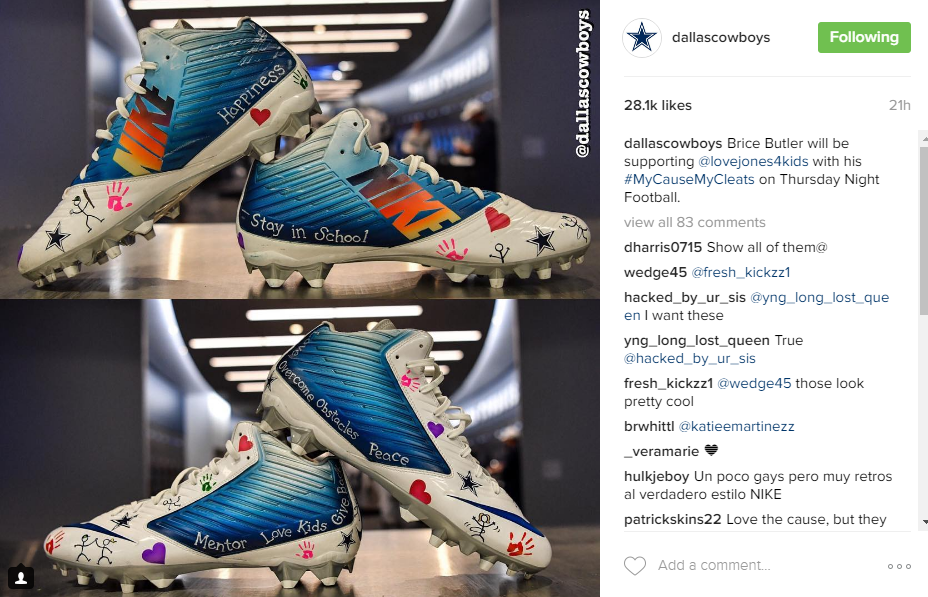 DeAndre Hopkins Raises Domestic Violence Awareness in Custom Cleats