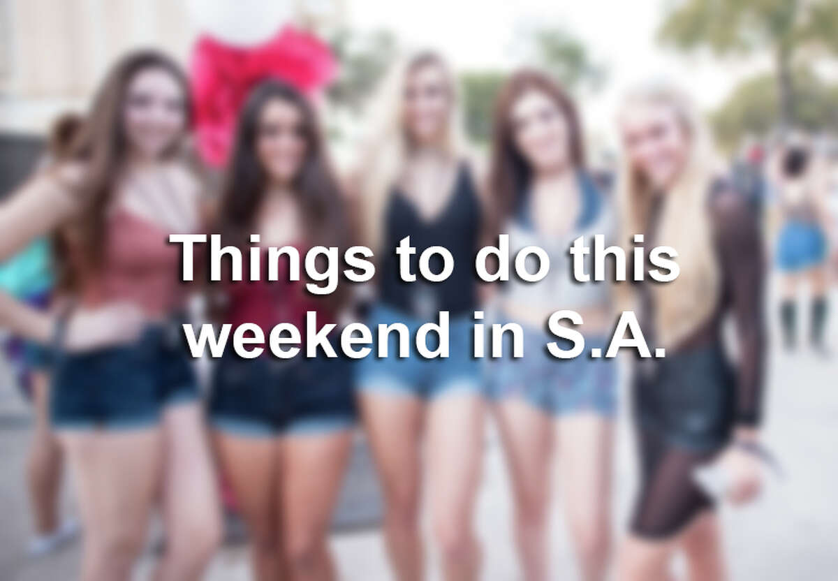 Click through to get the rundown on all the concerts, festivals and special events happening this weekend in San Antonio.