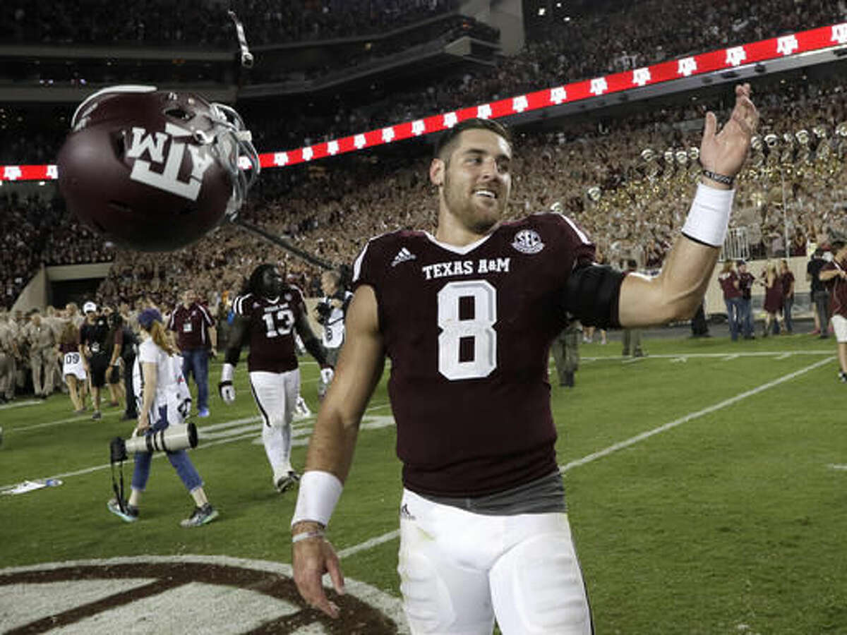 Report: Former Texas A&M QB Jameill Showers transfers to UTEP