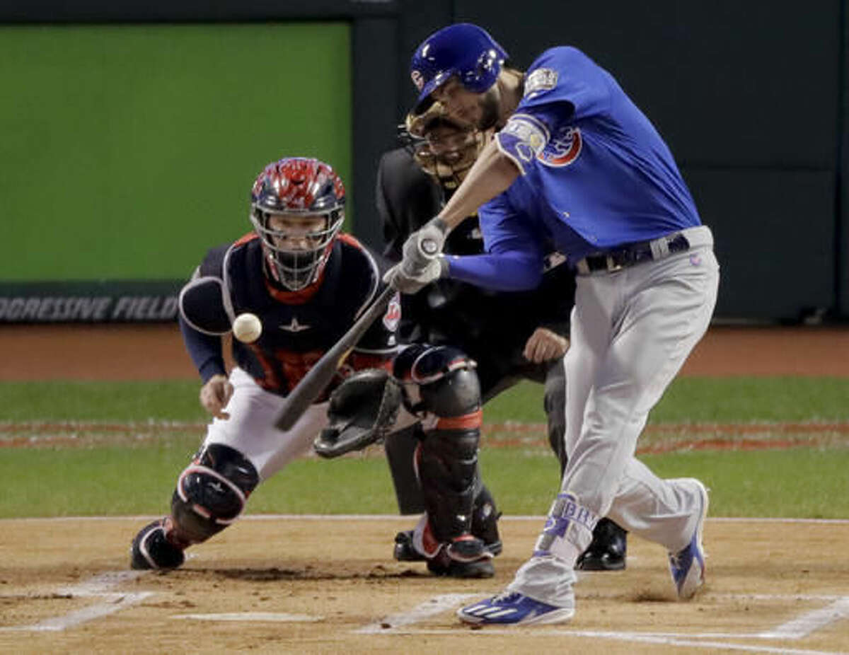 Bryant hits first Major League home run