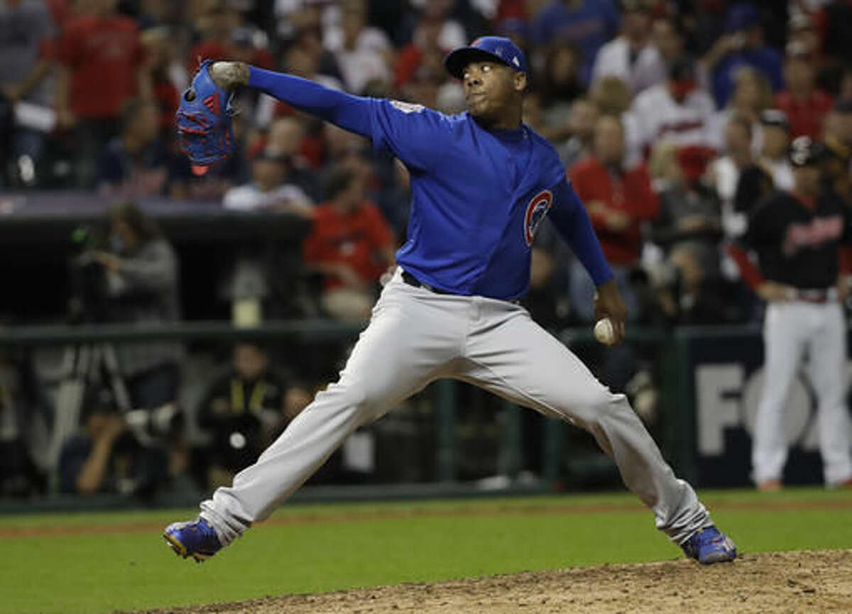 Cubs closer Aroldis Chapman '100 percent' ready for Game 7