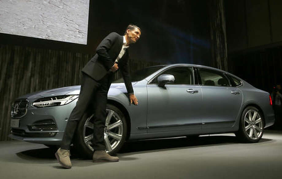 Geely Volvo Target World Market With China Built Luxury Car The Thomas Ingenlath Vice President Of Volvo Cars Design Shows A New S90 Car
