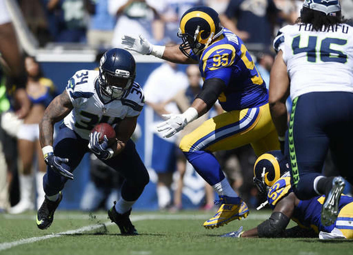 Seattle Seahawks' Cord Parks in action during a NFL football