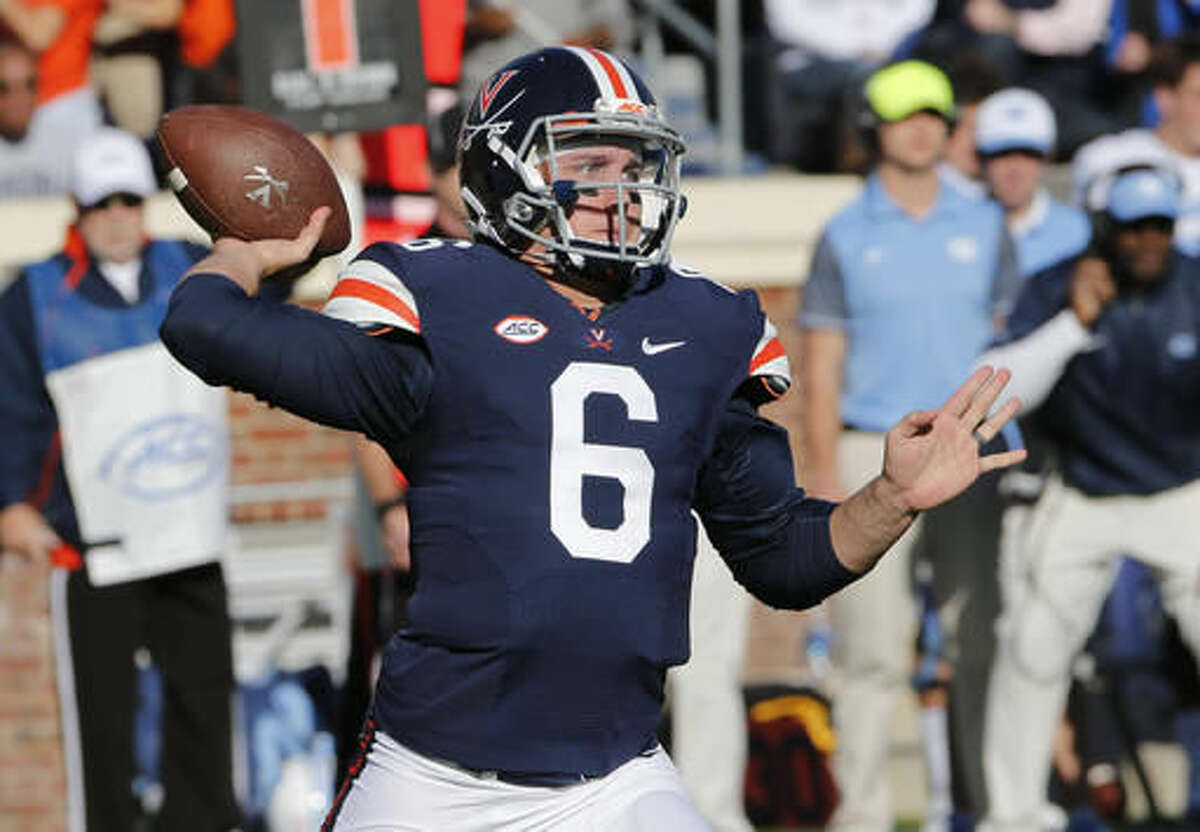 Trubisky leads No. 22 North Carolina past Virginia 35-14