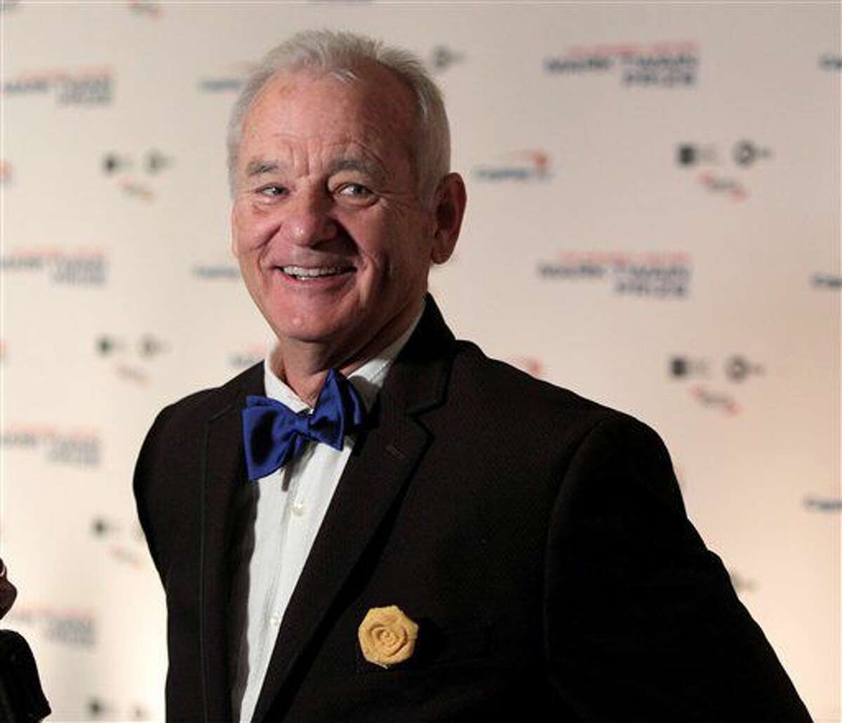 Bill Murray honrado al recibir el máximo honor a la comedia