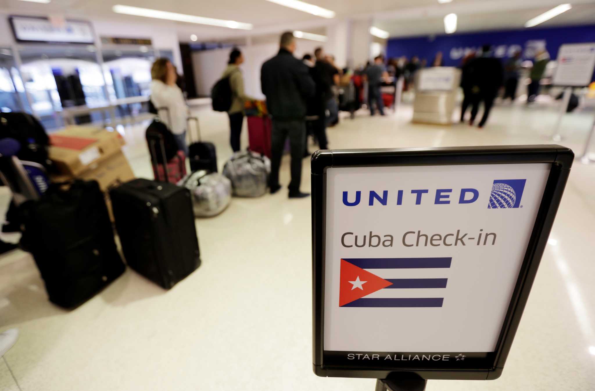 United Airlines' 1st HoustonHavana flight departs Saturday