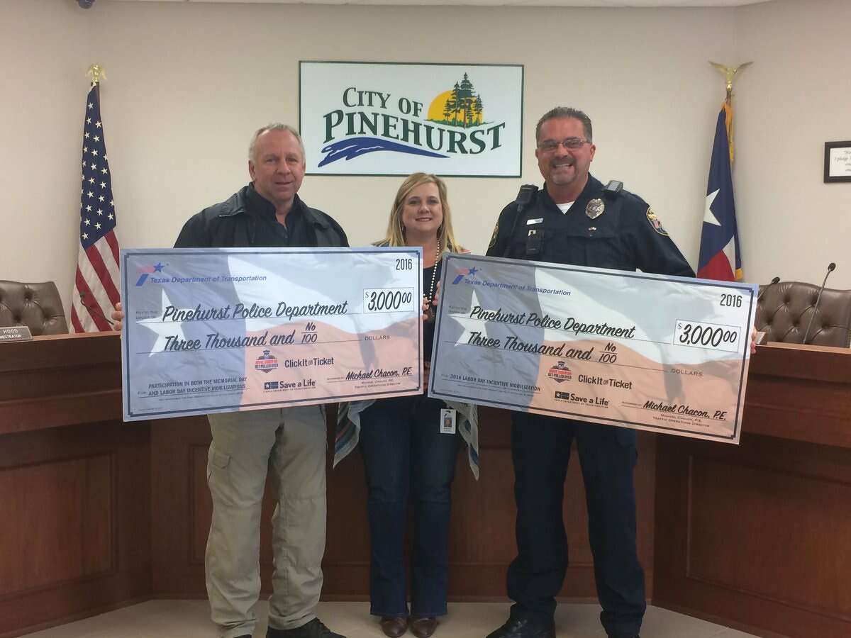 Pinehurst PD awarded for increase in law enforcement involvement